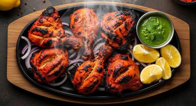 Tandoori mixed grill platter